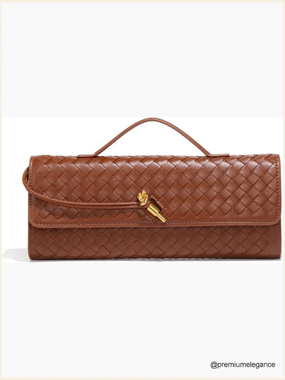 Vegan Leather Crossbody Handbag Convertible Clutch Shoulder Bag with Detachable